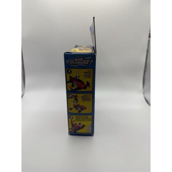 Two New Spider-Man Toys Nerf Spider-Man Arm Blaster & Web Water Splasher Hasbro - Picture 7 of 8